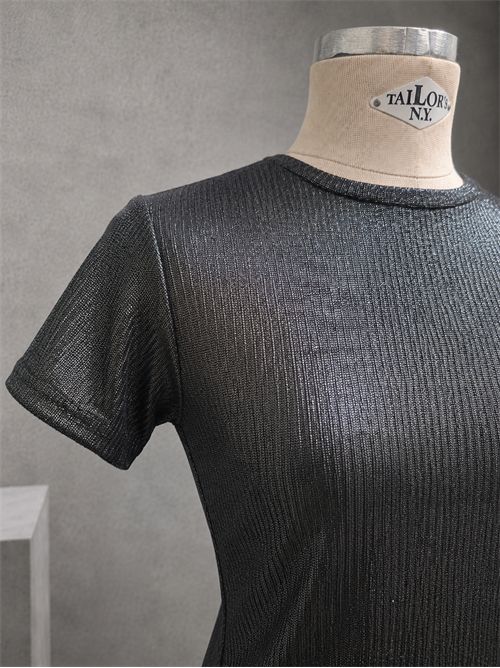 tshirt spalmata a costine KING KONG | QI8BD17CANNA FUCILE